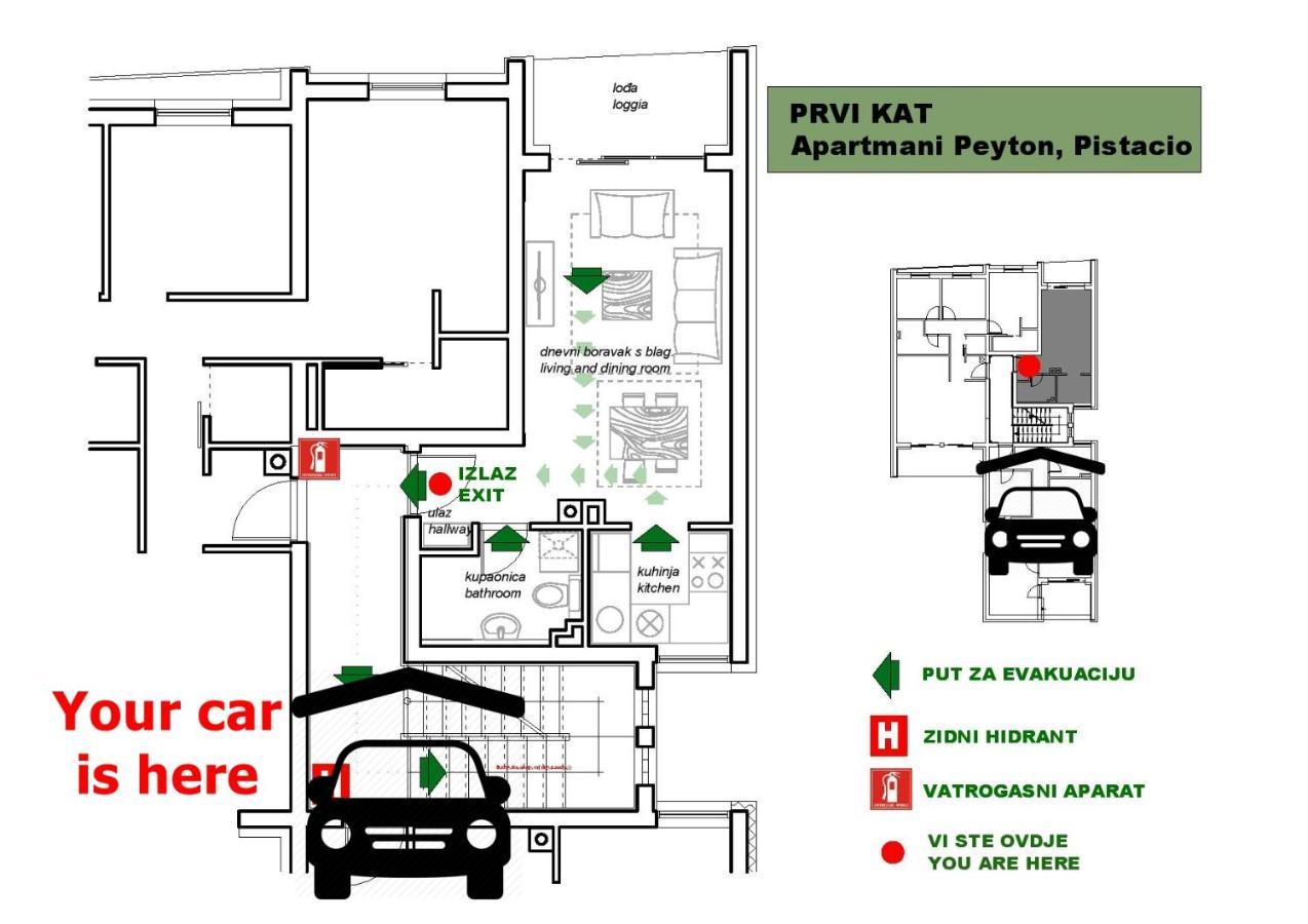 Apartmani Peyton Славонски-Брод Экстерьер фото